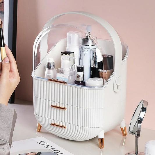 Double-Door Pretty Cosmetics Organizer