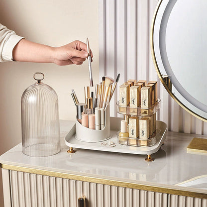 Double-Door Pretty Cosmetics Organizer
