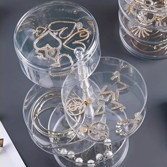 Mini Portable Jewelry Travel Organizer Box