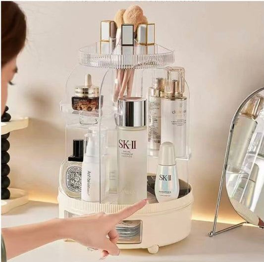 Double-Door Pretty Cosmetics Organizer